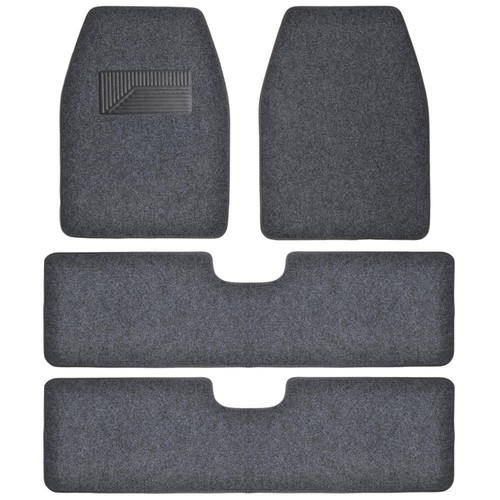Tapis De Sol TPE Sur Mesure Pour Toyota Corolla Cross 2020-2025 FWD - Noir, 3 Pièces | Antidérapant, étanche, Facile à Nettoyer