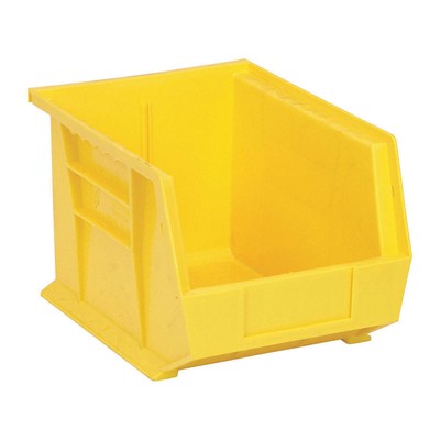 QUANTUM STORAGE SYSTEMS QUS239YL Hang and Stack Bin,Yellow,PP,7 in 9AFK3