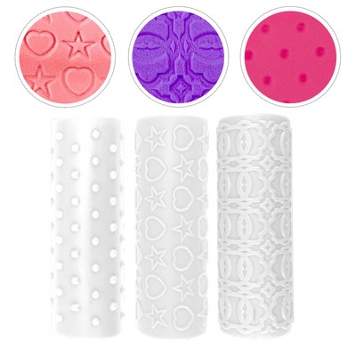 3pcs Texture Roller For Polymer Clay Texture Roller For Clay