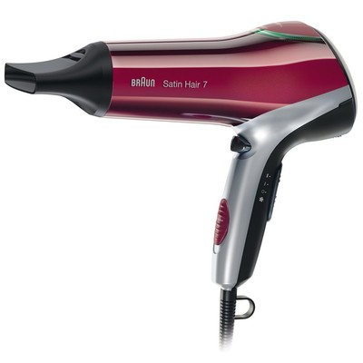 Braun Satin Hair 7 HD-770 Secador de Pelo Teñido 2000W Color Rojo