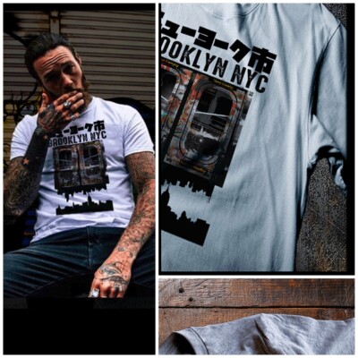 The Bronx train t-shirt South Bronx New York City NY gritty graffiti hip Hop tee