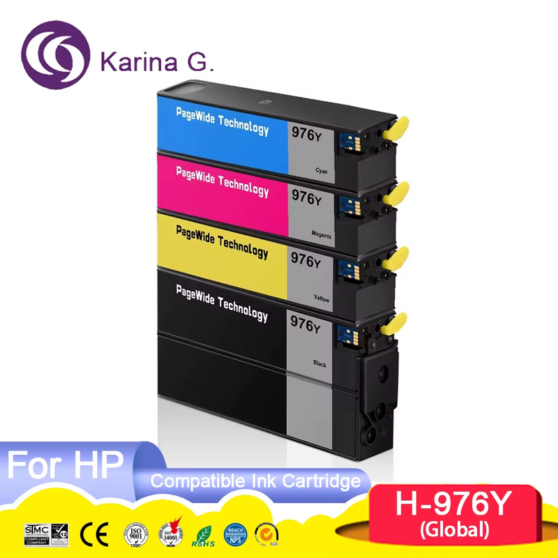 For 976Y Compatible Pigment Ink Cartridge for Pagewide pro 552dw/dn/577dw/z,Pa