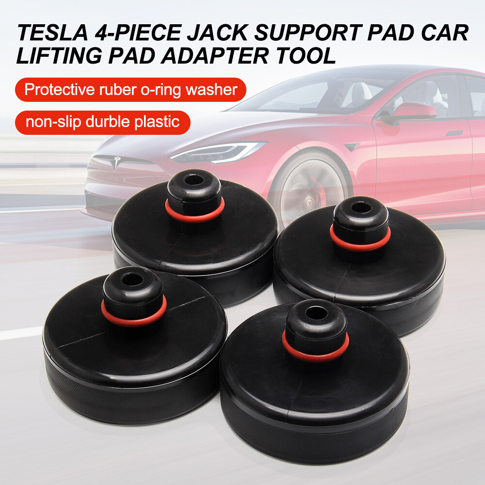4X For Tesla Model 3 X S Y Rubber Jack Pad Support Chassis Heavy Duty Storage