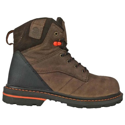 

Ботинки HOSS Carson 6 дюймов с композитным носком Eh Work Mens Size 7.5 6E Work Safety Sho, Коричневый, HOSS Boots Carson 6 Inch Composite Toe Eh Work