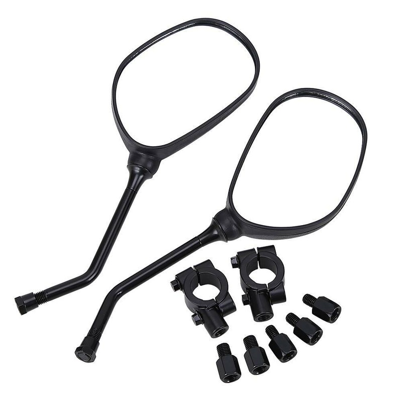 Rear view mirror set for Honda line of ATVs, Universal fit on handle