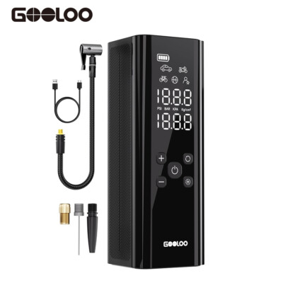 GOOLOO GT150 Tire Inflator Portable Air Compressor Upgraded 150PSI & 2X Faster