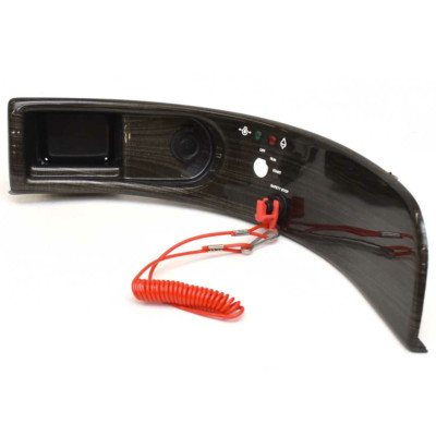 Lund Boat Ignition Switch Panel F2242249585 | Plastic Dark Brown