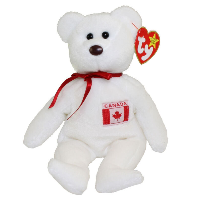 TY Beanie Baby - MAPLE the Bear (Canada Exclusive) (8.5 inch) -MWMTs Stuffed Toy