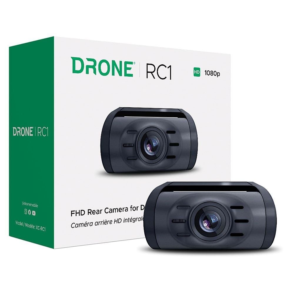 DroneMobile RC1 Rear-Facing (XC-RC1) Camera for Drone XC Dash Cam, (Works with