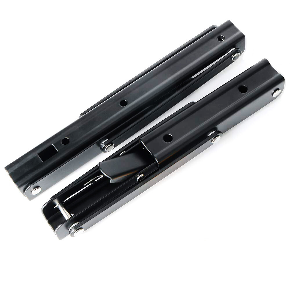 2 x Folding Brackets,Flip Down Table, Brackets Heavy Duty,Folding Shelves, Black eBay