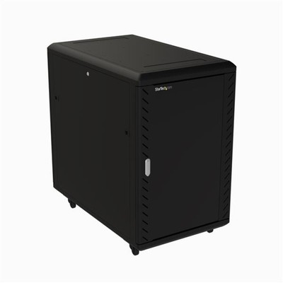 Startech.com RK1836BKF 18U Server Rack Cabinet 32'' Deep with Casters
