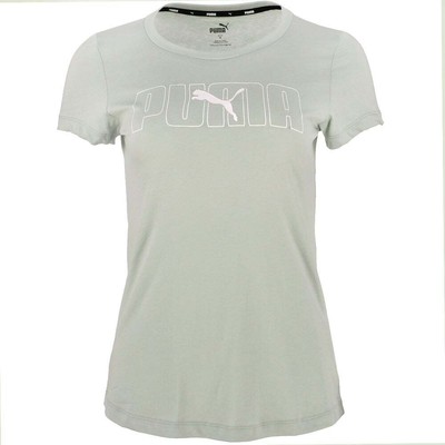 

Puma Rebel Graphic Crew Neck Short Sleeve TShirt Womens Size  Casual Tops 5869, Синий
