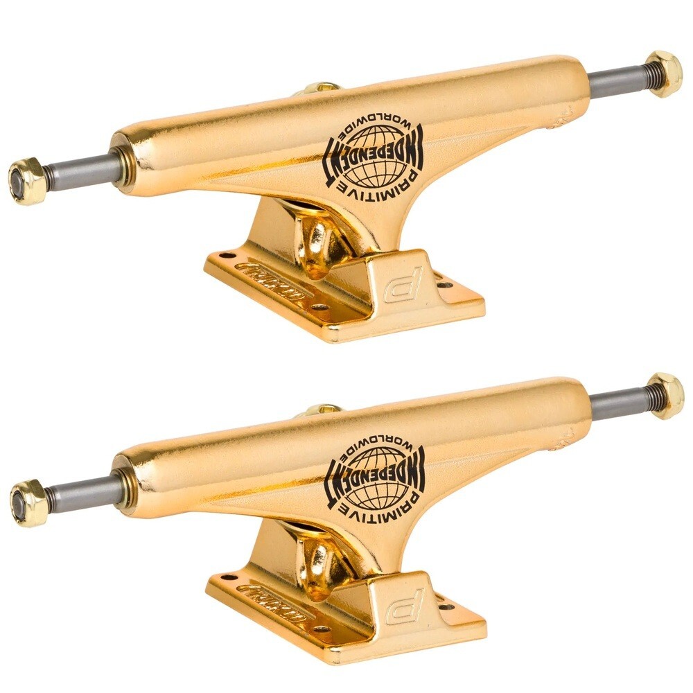 ［新品INDEPENDENT×PRIMITIVE ST11MID144 Primitive X Independent Trucks - 144 Stage 11 Mid set de 2