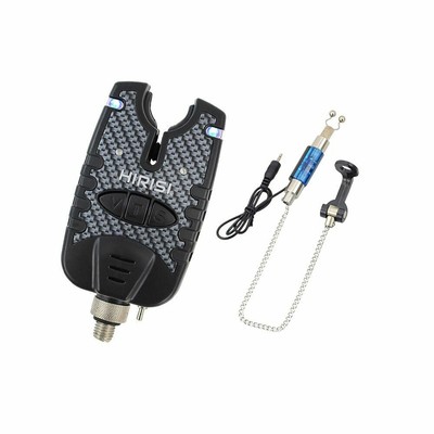 Carp Fishing Accessories Bite Indicator Fishing Bell with Swinger Night Light