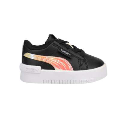 Черные кроссовки Puma Jada Holo Ac Infant Girls Повседневная обувь 383761-02