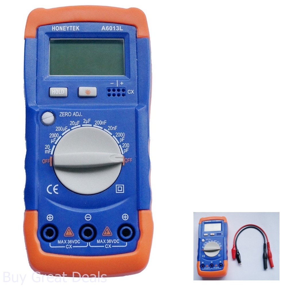 Auto Discharge Capacitor Tester Capacitance Meters LSICircuit 9