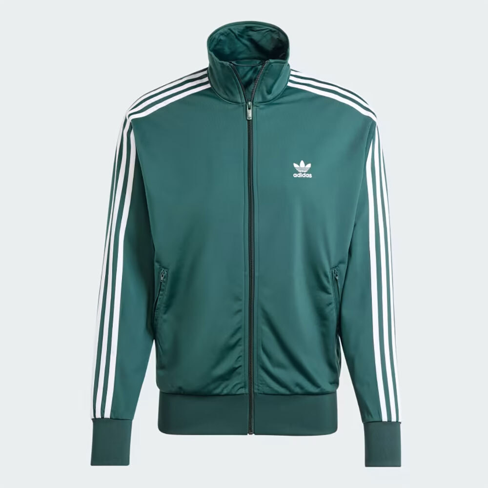Adidas Original Mens ADICOLOR FIREBIRD TRACKTOP JACKET IY9892 MINERAL GREEN