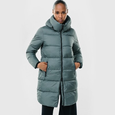 

Ecoalf Wmns Длинная Куртка Женская сосна, Grey, Ecoalf Wmns Long Jacket