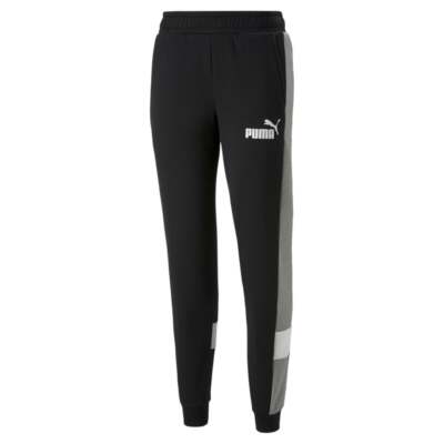 

Спортивные штаны Puma Ess Colorblock Мужские черные повседневные спортивные штаны 67016901, Черный, Puma Ess Colorblock Sweatpants