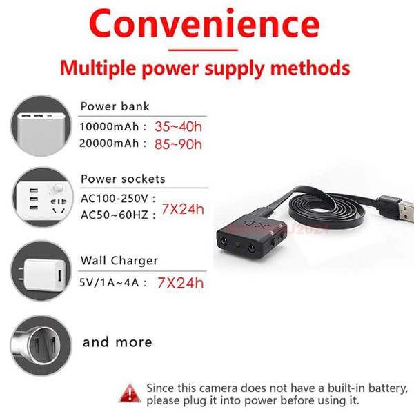 XD Mini Micro Spy Camera HD 1080P Camera Night Vision for Home Office Car Indoor - Image 18