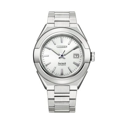 Pre-owned Citizen Series 8 Na1000-88a 870 Mechanical Automatic Watch Silver Dial Cal.0950