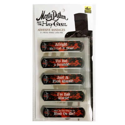 Клейкие повязки Monty Python Black Knight 2020 - Эксклюзивный подарок для SDCC