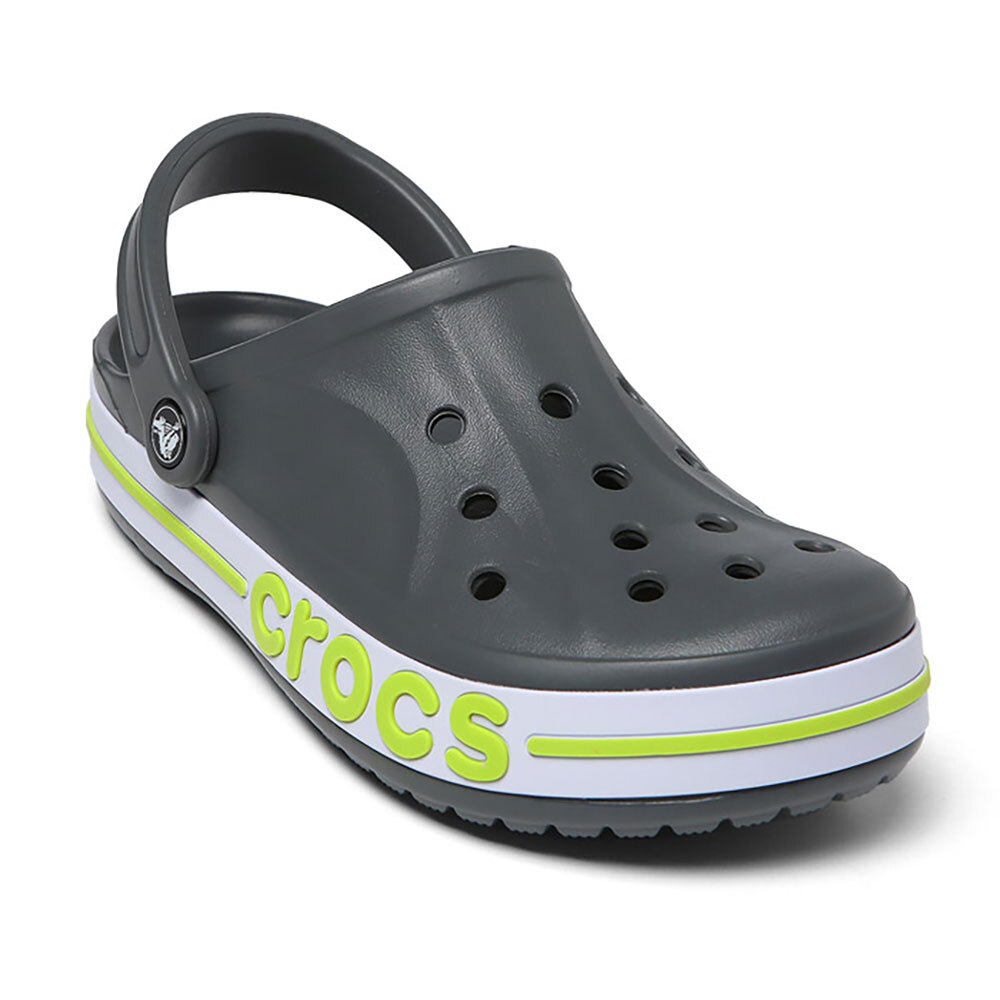 New CROCS Womens BAYABAND CLOG 205089-0GX GREY CROCS SANDALS