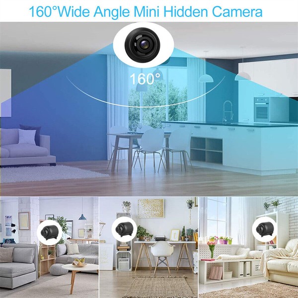 Mini Spy Camera HD 1080P WiFi Hidden IP Night Vision Camcorder Home Security Cam - Image 18