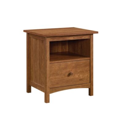 Union Plain Nightstand with Drawer Prairie Cherry - Sauder