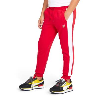 

Спортивные штаны Puma X Peanuts T7 для маленьких мальчиков, красные повседневные спортивные штаны 531820-31, Красный, Puma X Peanuts T7 Track Pants Toddler
