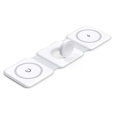  30W 3 in 1 Wireless Charger Pad Stand Magnetic Fast Charging Dock Station for i