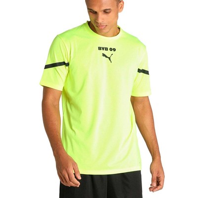 

Мужская футбольная майка Puma Bvb Prematch Crew Neck с коротким рукавом желтая 764297-03, Желтый, Puma Bvb Prematch Crew Neck Short Sleeve Soccer Jersey