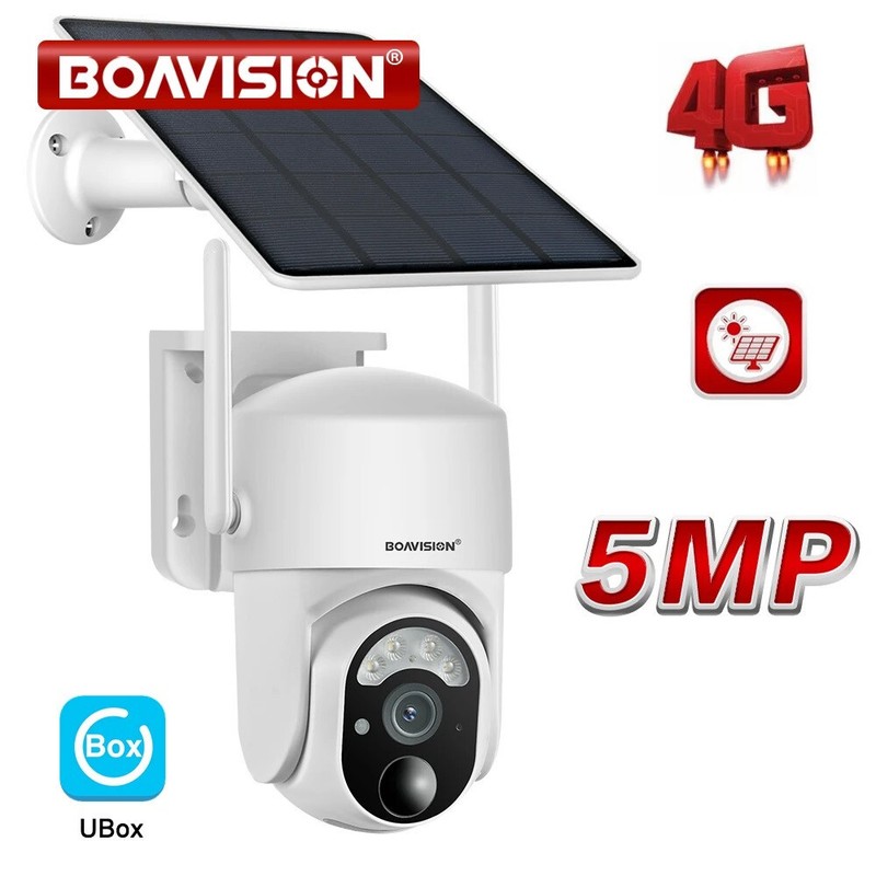 Farm Security Camera, Construction Site Security Camera, 4G, Solar Powered!