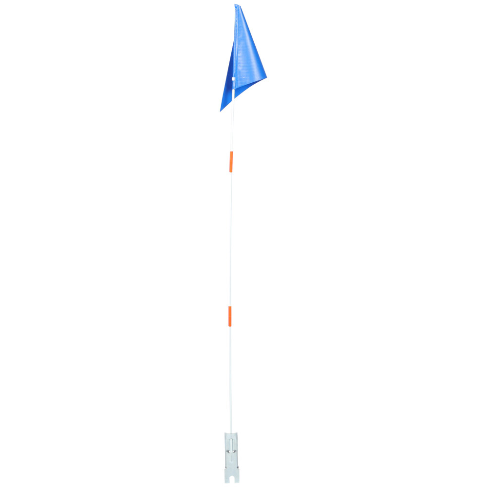 Bike Safety Flags Set with Adjustable Pole and Mounting Bracket
