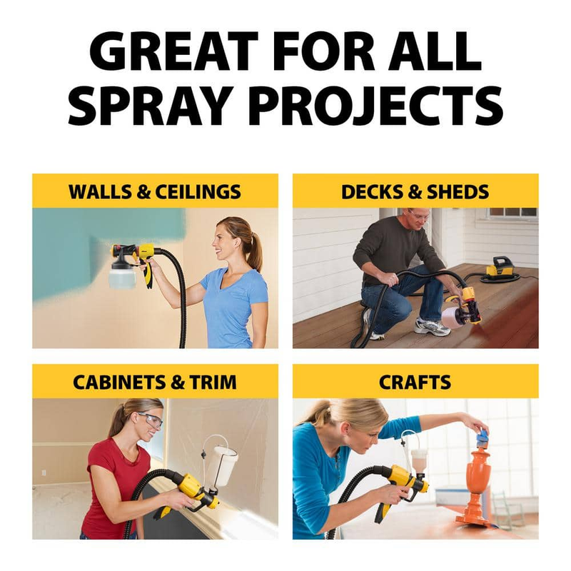 Flexio 4300 Gravity Feed Electric Stand HVLP Paint Sprayer Paint Supplies