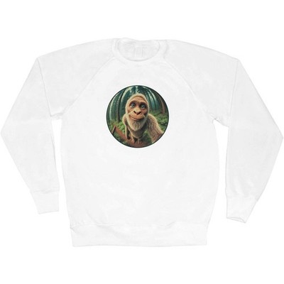 'Sasquatch Selfie' Adult Sweatshirt / Sweater / Jumper (SW051869)