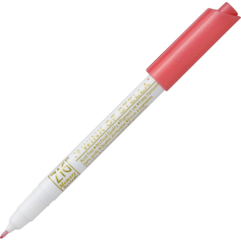 Kuretake ZIG Memory System Glitter Marker, Wink of Stella, 12 Colors set (MS-40/