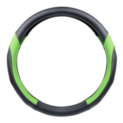 Black Max Grip Steering Wheel Cover with Advanced Traction Tread Universal Fit