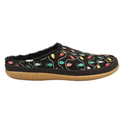 Женские черные повседневные тапочки TOMS Ivy Scuff 10015839T