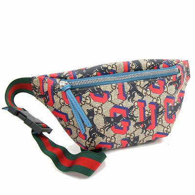gucci supreme waist bag