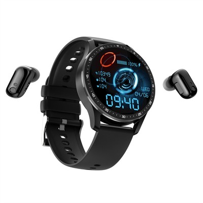 Headset Smart Watch TWS Wireless Bluetooth Dual Headset Call Smartwatch