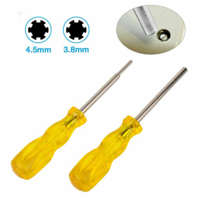 3.8mm+4.5mm Screwdriver Bit for NES SNES N64 Game Boy Nintendo Security Tool US