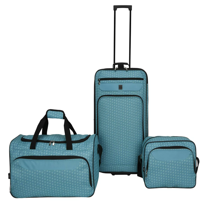 LUGGAGE SETS 3 Piece Suitcases 24" Check Bag 22" Duffel, Tote Choose Your Color