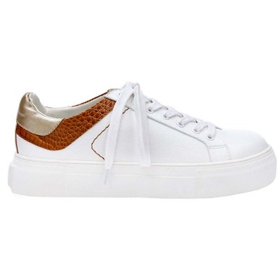 

COCONUTS by Matisse Tessa Snake Platform Женские кроссовки Размер 9,5 M Повседневная обувь, Brown;white, COCONUTS by Matisse Tessa Snake Platform