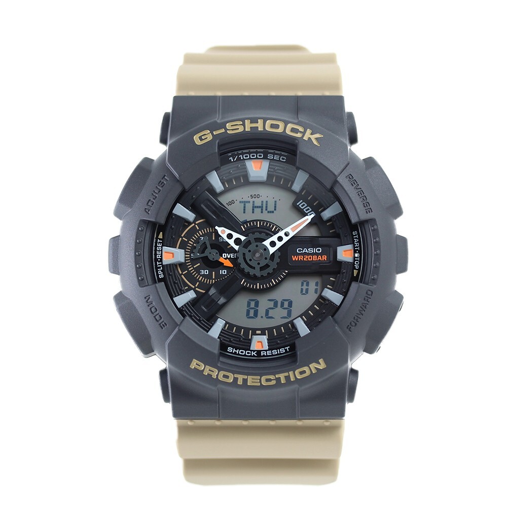 12月14日(土)まで G-SHOCK GA-110TU-1A5JF Casio G-Shock Black Dial Quartz Sports 200M Men's Watch GA