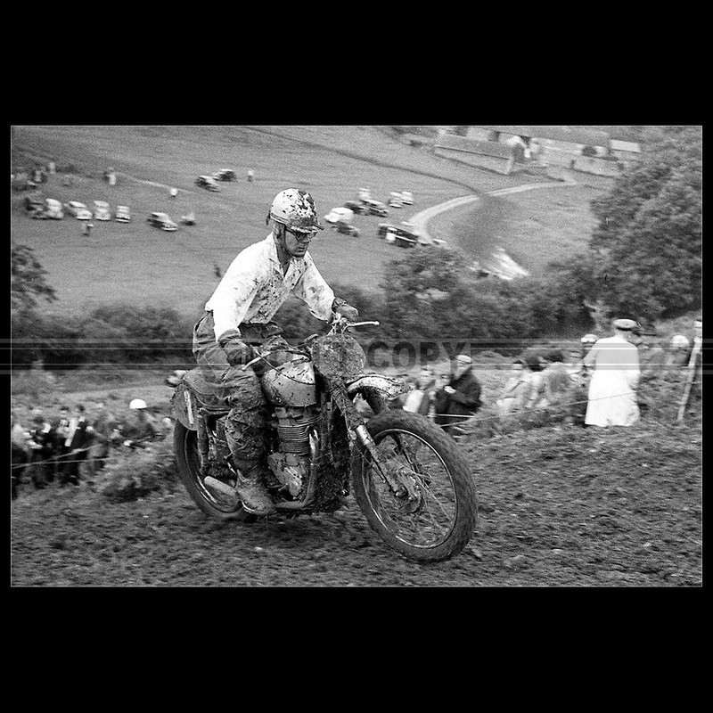 Photo M.000536 Paul Jarman (Bsa 500 Gold Star) Motocross