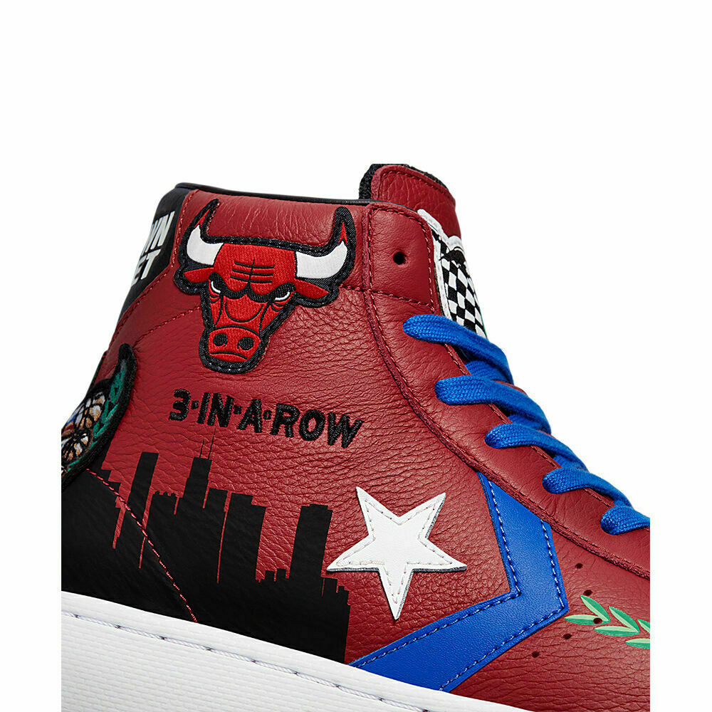 Bulls Converse Pro Leather Hi x Chinatown Market x Jeff Hamilton 171241c  Size 11: купить с доставкой из США, цена 20 910 руб - (274830140154)
