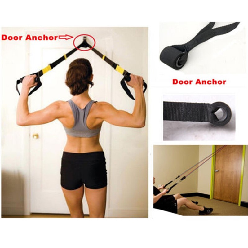 Training Exercise Resistance Bands Home Fitness Elastic Band Over