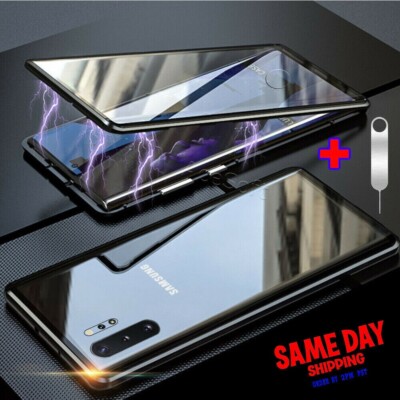 NEW Magnetic Adsorption Cover Case+SIM Pin for Samsung Galaxy Note 10 Plus N975U