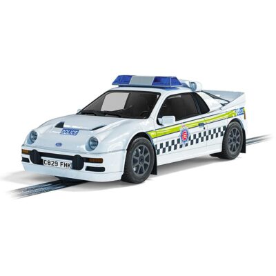 Scalextric C4341 Ford RS200 - Police Edition 1:32 Slot Car